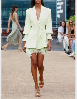 Jonathan Simkhai Victoria Lace Blazer Mini Dress -Gani Clothing Shop 101677