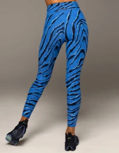 Michi Verve Tiger Print Legging-Royal Blue -Gani Clothing Shop 1078297