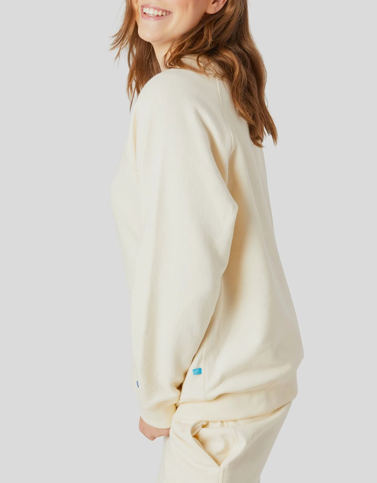 Morgan Lane Rowan Crewneck Sweatshirt-Cream 8 Morgan Lane Rowan Crewneck Sweatshirt-Cream - Image 6