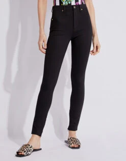 Versace Jeans Couture Laminated Effect High-rised Skinny Pants -Gani Clothing Shop 130002