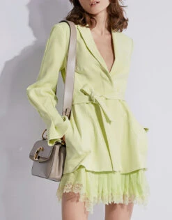 Jonathan Simkhai Victoria Lace Blazer Mini Dress -Gani Clothing Shop 137001