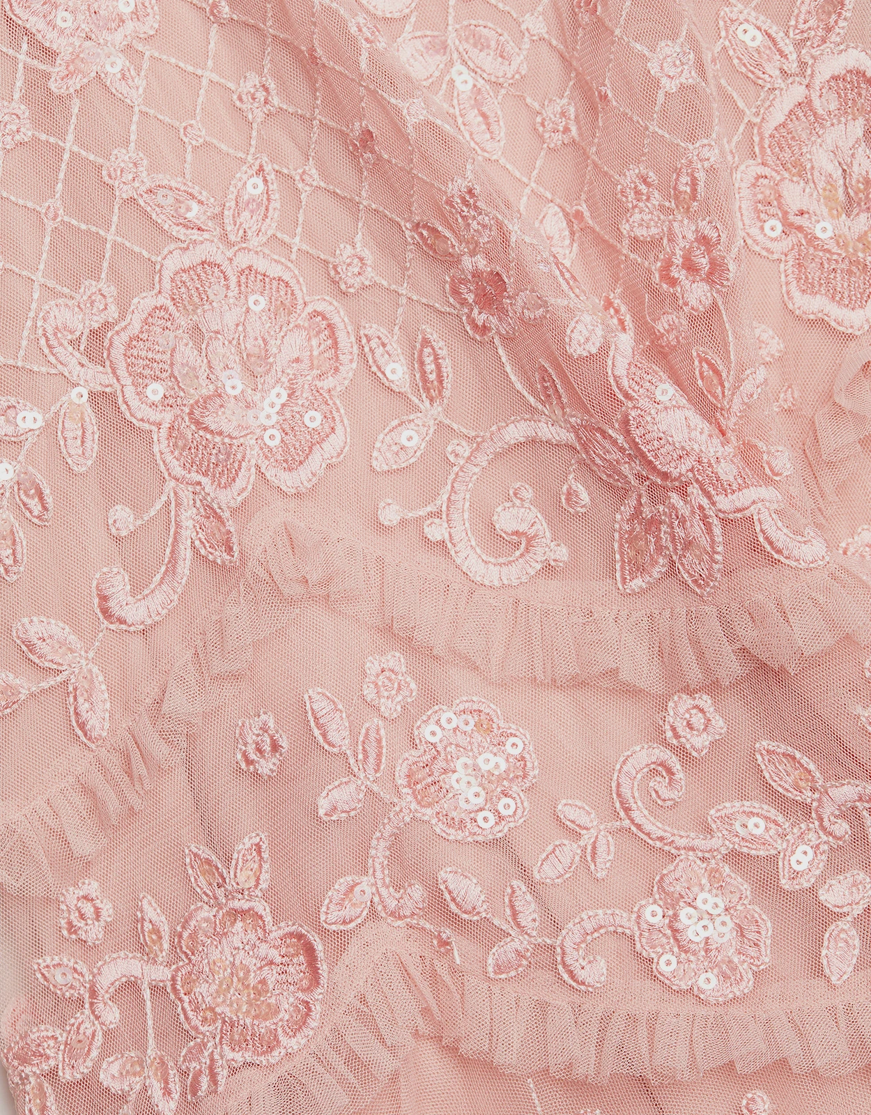 Needle & Thread Marigold Rose Lace Mini Dress 4 Needle & Thread Marigold Rose Lace Mini Dress - Image 2