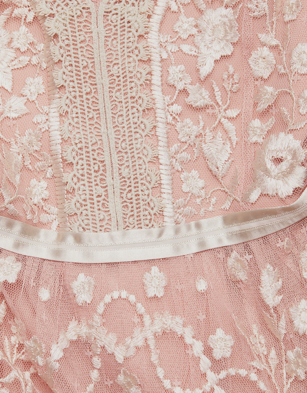 Needle & Thread Midsummer V-neck Floral Lace Maxi Dress 4 Needle & Thread Midsummer V-neck Floral Lace Maxi Dress - Image 2