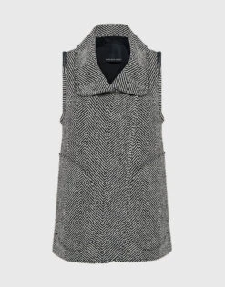 Marissa Webb Anton Herringbone Vest -Gani Clothing Shop 20610