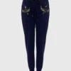 Markus Lupfer Merino Wool Bird Sequin Knitted Track Pants -Gani Clothing Shop 21359