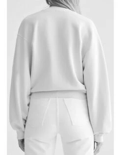 AGOLDE V-neck Balloon Sleeve Sweatshirt 9 AGOLDE V-neck Balloon Sleeve Sweatshirt -Gani Clothing Shop 223835