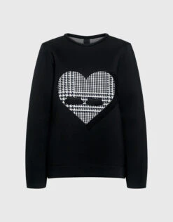 Mother Of Pearl Edith Heart Bonded Sweatshirt -Gani Clothing Shop 23125