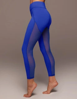 Michi Revue Mesh Legging-Royal Blue