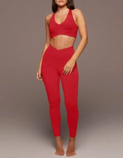 Michi Ray Legging-Fire Red -Gani Clothing Shop 2532208