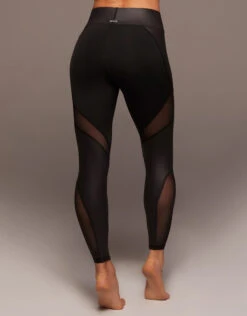 Michi Glow Gloss Pocket Legging-Black -Gani Clothing Shop 2542075
