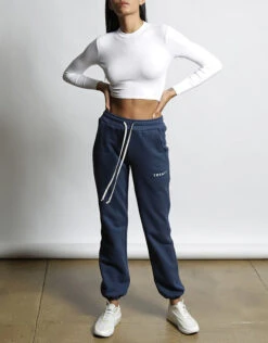 Twenty Montreal Mackay Rib Copped Long Sleeve Top -Gani Clothing Shop 2572007