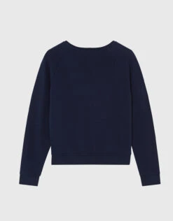 Maison Kitsuné Palais Royal Vintage Sweatshirt-Navy