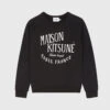 Maison Kitsuné Palais Royal Vintage Sweatshirt-Black