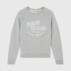 Maison Kitsuné Palais Royal Vintage Sweatshirt-Grey Melange 1 Maison Kitsuné Palais Royal Vintage Sweatshirt-Grey Melange -Gani Clothing Shop 2577877