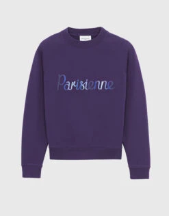 Maison Kitsuné Parisienne Vintage Sweatshirt-Plum