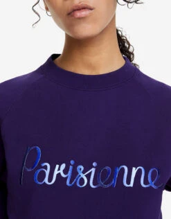 Maison Kitsuné Parisienne Vintage Sweatshirt-Plum -Gani Clothing Shop 2577959