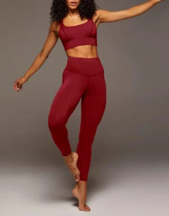 Michi Instinct Legging-Earth Red -Gani Clothing Shop 2592802