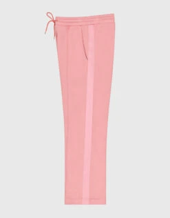 Être Cécile Grosgrain Stripe Retro Track Pants-Pink Icing -Gani Clothing Shop 2631571
