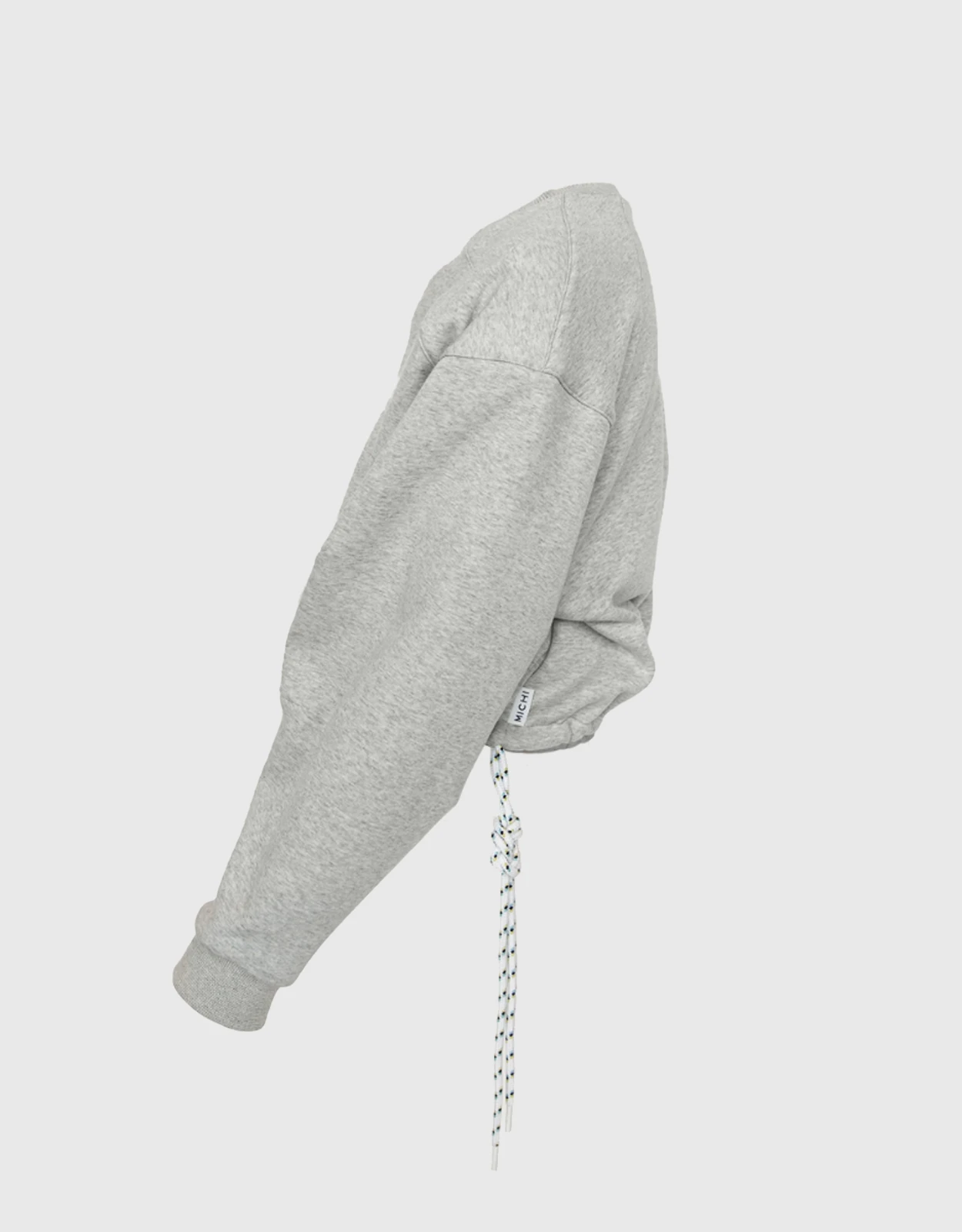 Michi Solace Sweatshirt-Heather Grey 4 Michi Solace Sweatshirt-Heather Grey - Image 2