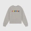Être Cécile Etre Cecile Multi Flock Classic Sweatshirt-Grey Marle -Gani Clothing Shop 2667901