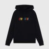 Être Cécile Etre Cecile Multi Flock Hoodie-Black
