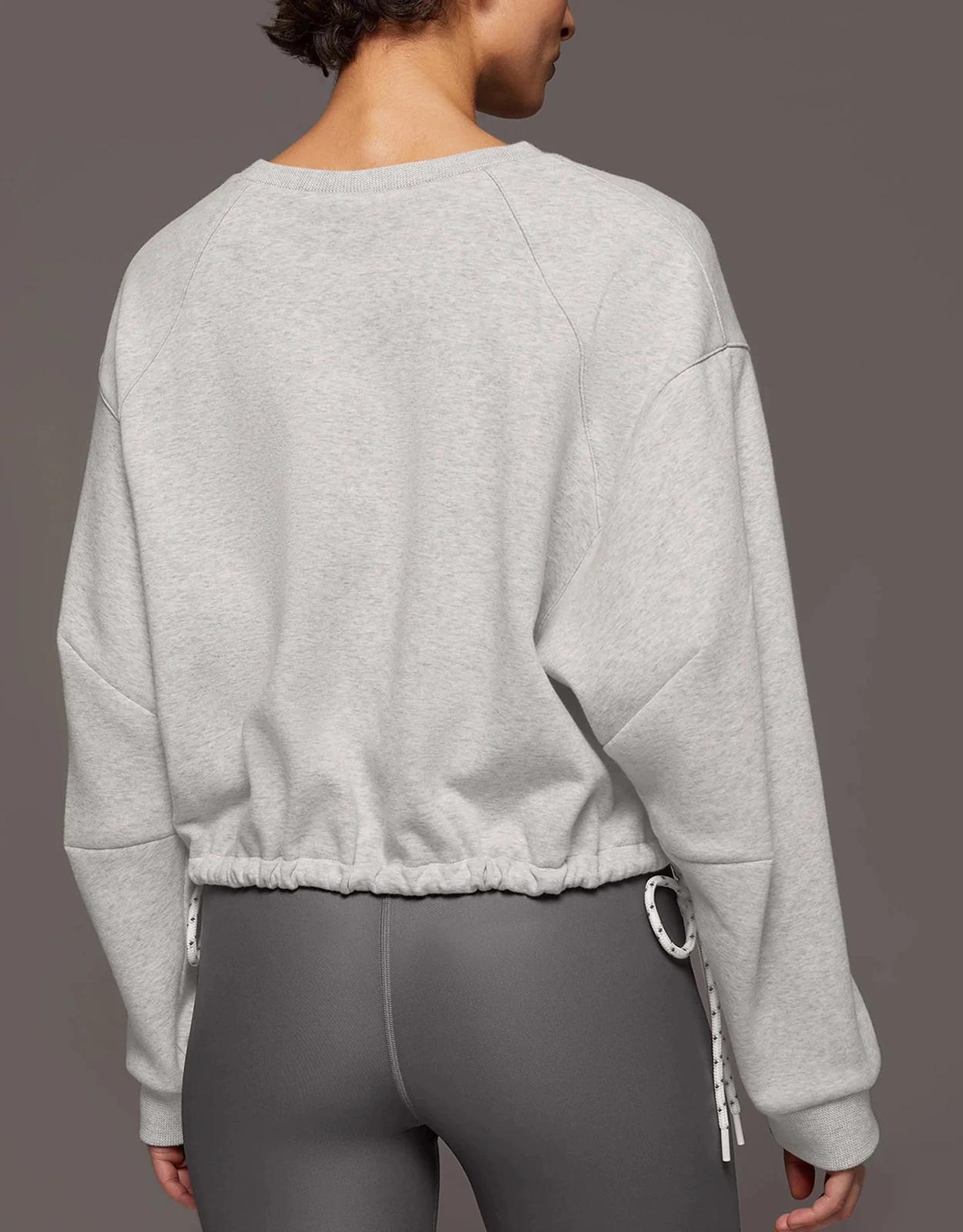 Michi Solace Sweatshirt-Heather Grey 9 Michi Solace Sweatshirt-Heather Grey - Image 7