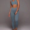 Michi Ray Legging-Storm Blue