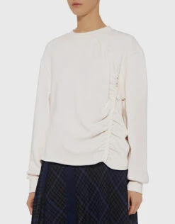 Public School Ashlei French Terry Ruched Detail Sweatshirt -Gani Clothing Shop 29952