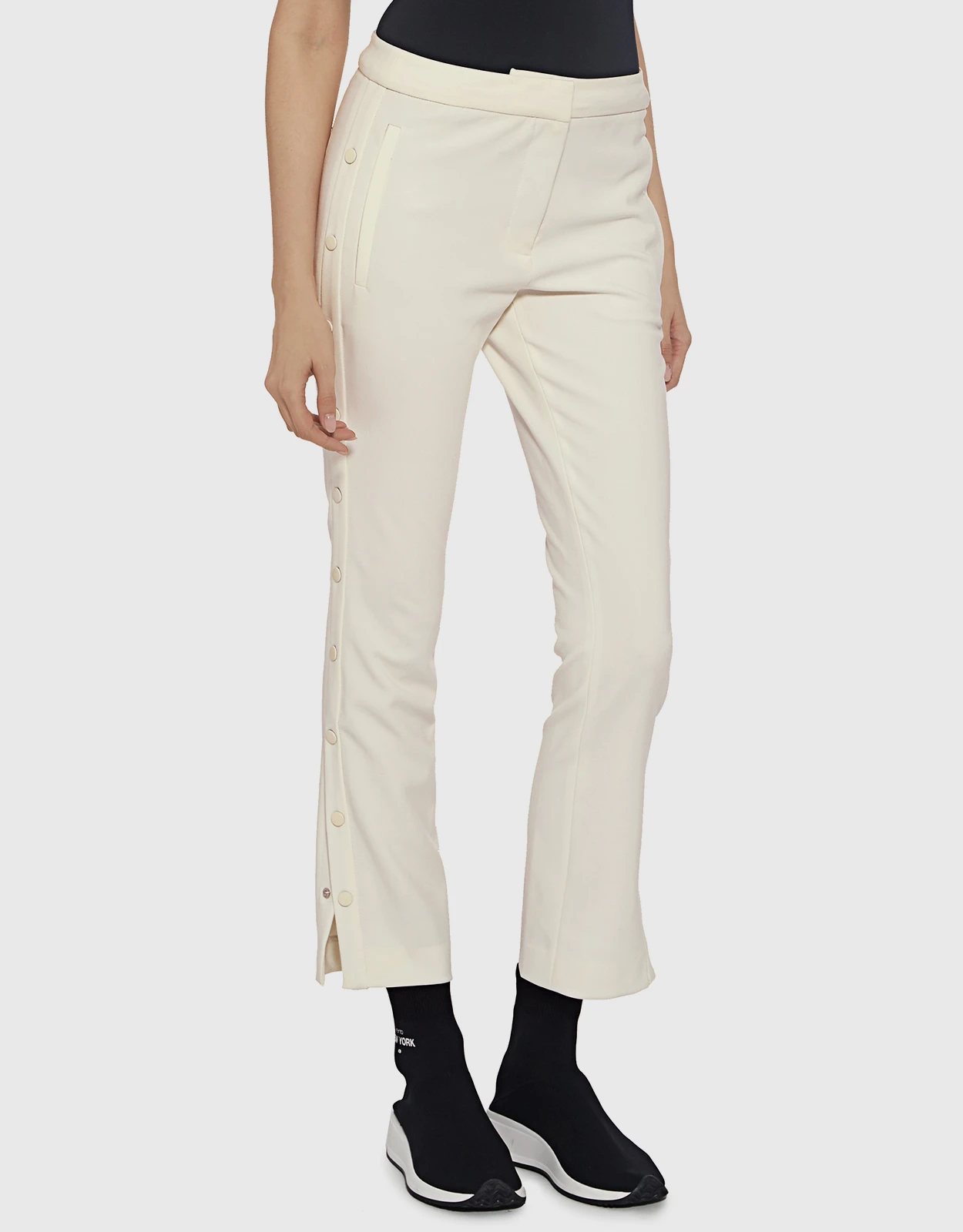 Tibi Anson Stretch Snap Cropped Pants 5 Tibi Anson Stretch Snap Cropped Pants - Image 3