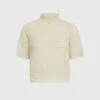 Rachel Comey Alpaca-blend Short Sleeve Cropped Sweater