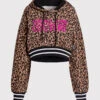 Versace Jeans Couture Leopard Fleece Hoodie -Gani Clothing Shop 318659