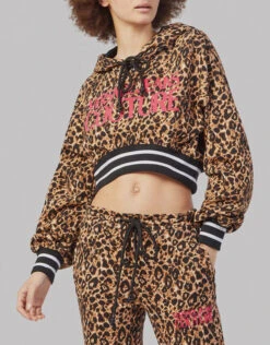 Versace Jeans Couture Leopard Fleece Hoodie -Gani Clothing Shop 322063