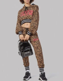 Versace Jeans Couture Leopard Fleece Hoodie -Gani Clothing Shop 322070