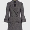Marissa Webb Wilder Bell Sleeve Herringbone Blazer Dress -Gani Clothing Shop 34160