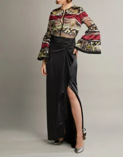 Alexis Gem Embroidered Tulle Top -Gani Clothing Shop 34513