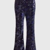 Alexis Pace Sequin Flare Cropped Pants 1 Alexis Pace Sequin Flare Cropped Pants -Gani Clothing Shop 34540