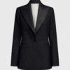 Joseph New Steed Grain De Poudre Blazer