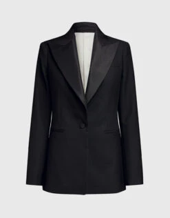 Joseph New Steed Grain De Poudre Blazer