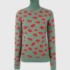 Être Cécile LIPS Slim Fit Turtle Neck Sweater -Gani Clothing Shop 35726