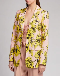 Marissa Webb Olsen Floral-print Blazer -Gani Clothing Shop 39017