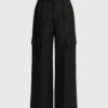 Rachel Comey Acre High-rise Foam Wide Leg Cargo Pants