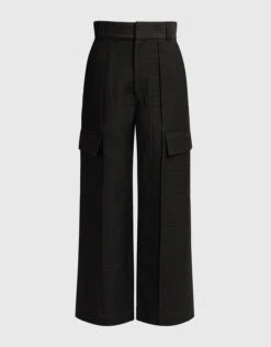 Rachel Comey Acre High-rise Foam Wide Leg Cargo Pants