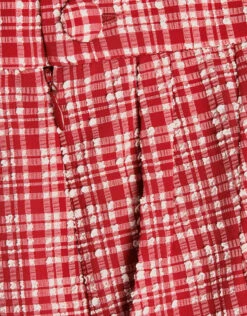 Rachel Comey Flat Westside Plaid High-rise Pants -Gani Clothing Shop 39603