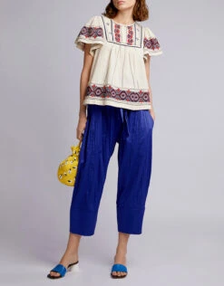 Sea Cora Belted Tapered Pants -Gani Clothing Shop 40514