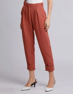 Rachel Comey Pleated Front High Waist Cropped Pants -Gani Clothing Shop 40574