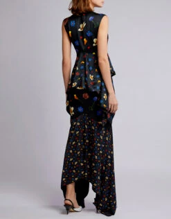 Solace London Chayse Floral Ruffled Midi Dress 11 Solace London Chayse Floral Ruffled Midi Dress -Gani Clothing Shop 40612