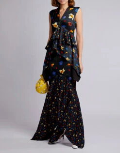 Solace London Chayse Floral Ruffled Midi Dress 13 Solace London Chayse Floral Ruffled Midi Dress -Gani Clothing Shop 40614