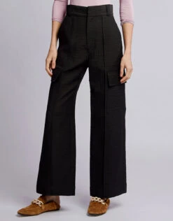 Rachel Comey Acre High-rise Foam Wide Leg Cargo Pants -Gani Clothing Shop 40777