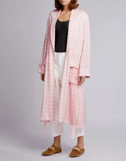 Jonathan Simkhai Cinched Twill Robe -Gani Clothing Shop 40802