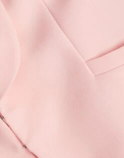 Prabal Gurung Tulip-Sleeve Crepe Blazer